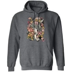 Totoro By The Flowers Hoodie -Ghibli Shop redirect05092021140527 4 1