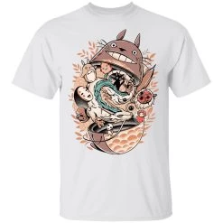 Totoro Daruma And Ghibli Friends T Shirt 37 Totoro Daruma And Ghibli Friends T Shirt -Ghibli Shop redirect05092021140545 1 1