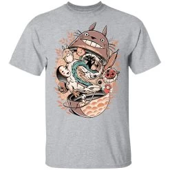 Totoro Daruma And Ghibli Friends T Shirt 28 Totoro Daruma And Ghibli Friends T Shirt -Ghibli Shop redirect05092021140545 8