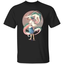Haku And The Dragon T Shirt 29 Haku And The Dragon T Shirt -Ghibli Shop redirect05092021140547 2 1
