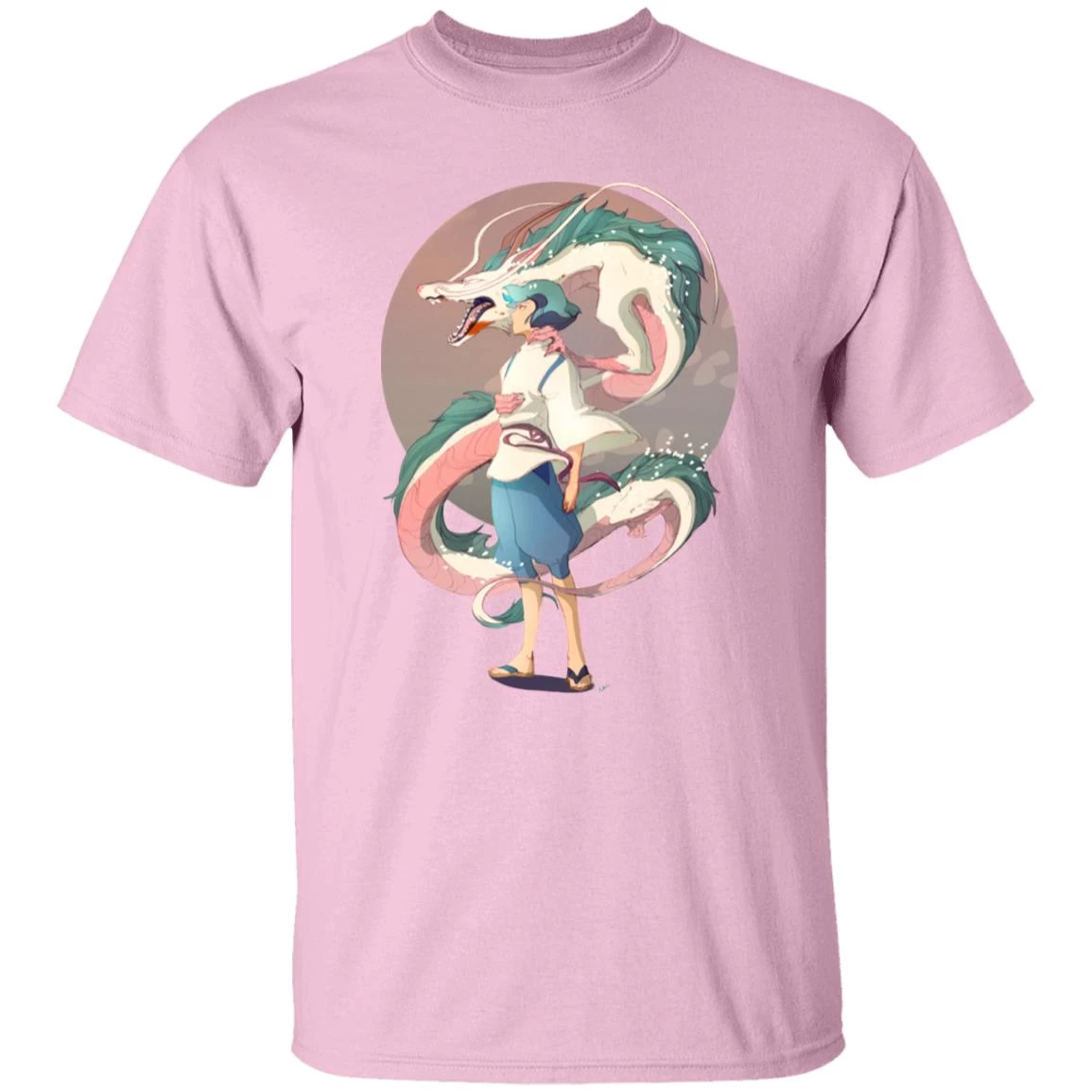 Haku And The Dragon T Shirt 7 Haku And The Dragon T Shirt - Image 5