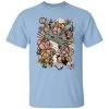 Totoro By The Flowers T Shirt -Ghibli Shop redirect05092021140550