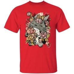Totoro By The Flowers T Shirt 27 Totoro By The Flowers T Shirt -Ghibli Shop redirect05092021140550 7
