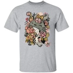 Totoro By The Flowers T Shirt 28 Totoro By The Flowers T Shirt -Ghibli Shop redirect05092021140550 8