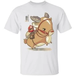 Princess Mononoke Ashitaka And Yakul Chibi T Shirt -Ghibli Shop redirect05162021150511 1 1