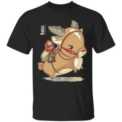 Princess Mononoke Ashitaka And Yakul Chibi T Shirt -Ghibli Shop redirect05162021150511 2 1