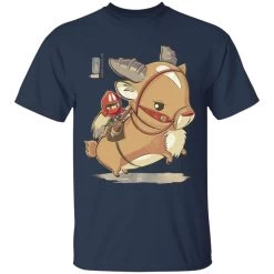 Princess Mononoke Ashitaka And Yakul Chibi T Shirt -Ghibli Shop redirect05162021150511 6 1