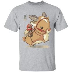 Princess Mononoke Ashitaka And Yakul Chibi T Shirt -Ghibli Shop redirect05162021150511 8 1