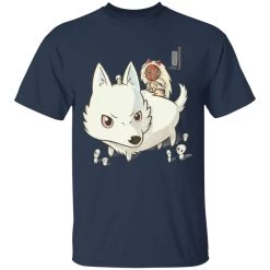 Princess Mononoke And The Wolf Cute Chibi Version T Shirt 34 Princess Mononoke And The Wolf Cute Chibi Version T Shirt -Ghibli Shop redirect05162021150520 6 1