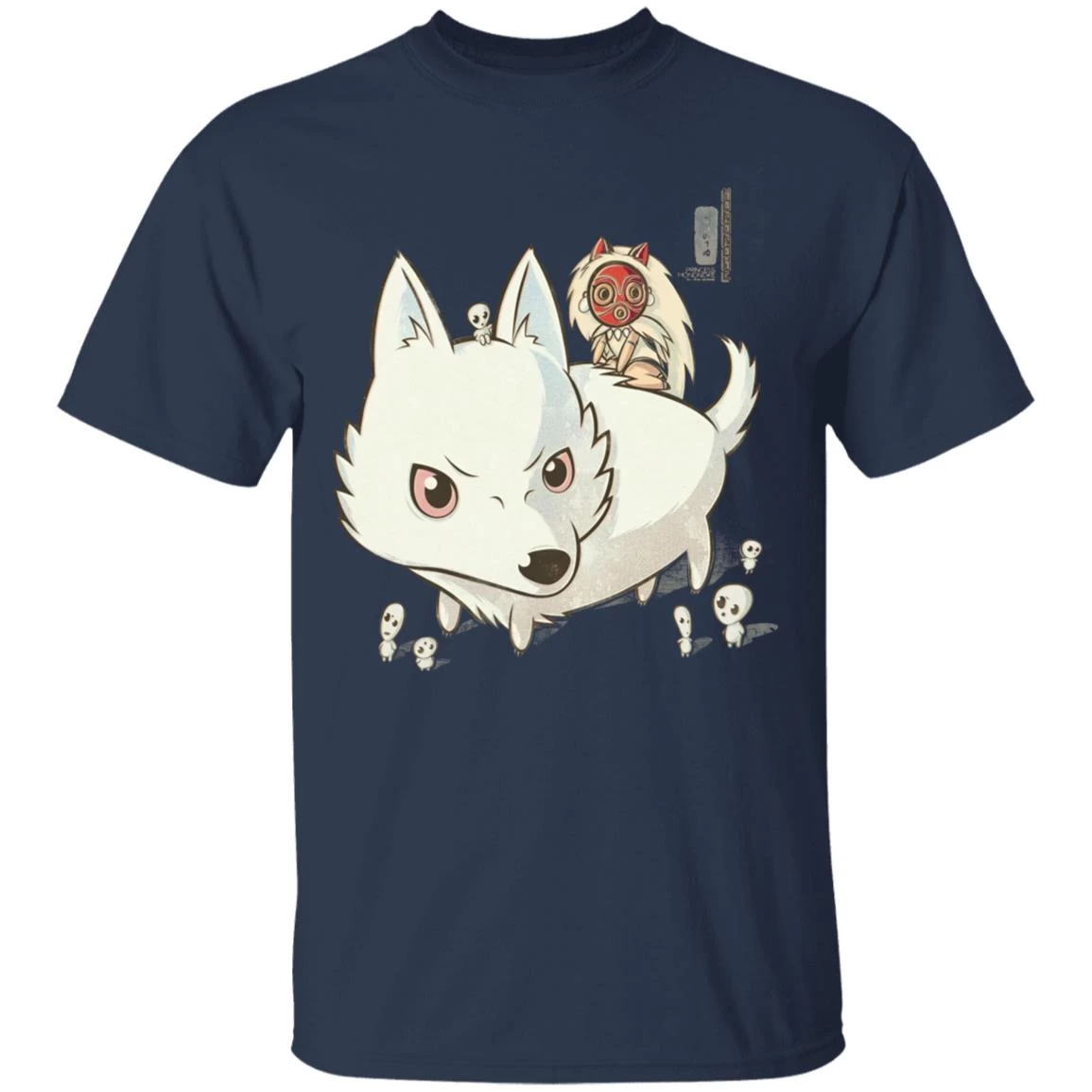 Princess Mononoke And The Wolf Cute Chibi Version T Shirt 17 Princess Mononoke And The Wolf Cute Chibi Version T Shirt - Image 15