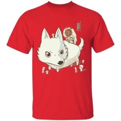 Princess Mononoke And The Wolf Cute Chibi Version T Shirt 35 Princess Mononoke And The Wolf Cute Chibi Version T Shirt -Ghibli Shop redirect05162021150520 7 1