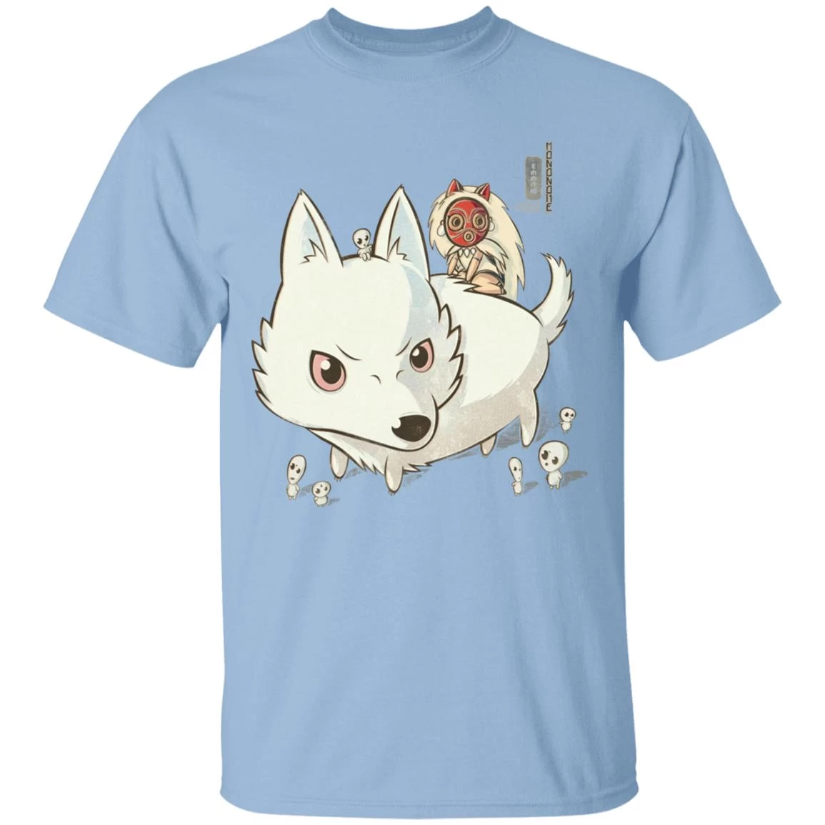 Princess Mononoke And The Wolf Cute Chibi Version T Shirt 14 Princess Mononoke And The Wolf Cute Chibi Version T Shirt - Image 12