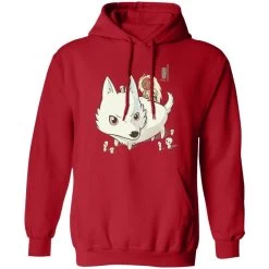 Princess Mononoke And The Wolf Cute Chibi Version Hoodie -Ghibli Shop redirect05162021150550 8