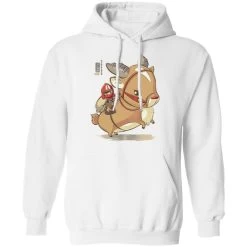 Princess Mononoke Ashitaka And Yakul Chibi Hoodie -Ghibli Shop redirect05162021150552 1 1