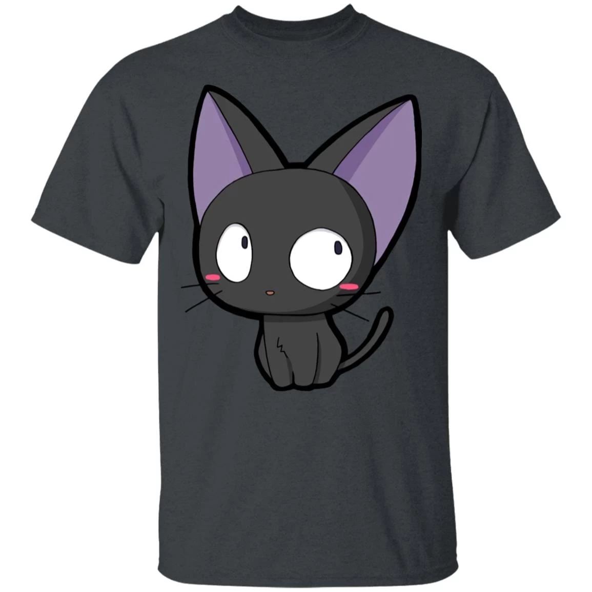 Kiki’s Delivery Service – Jiji Chibi T Shirt 6 Kiki’s Delivery Service – Jiji Chibi T Shirt - Image 4