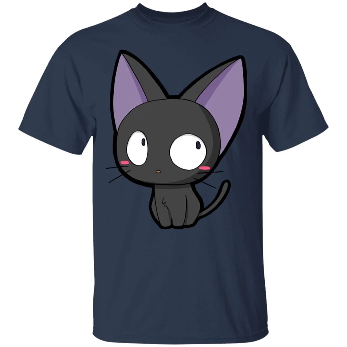 Kiki’s Delivery Service – Jiji Chibi T Shirt 9 Kiki’s Delivery Service – Jiji Chibi T Shirt - Image 7