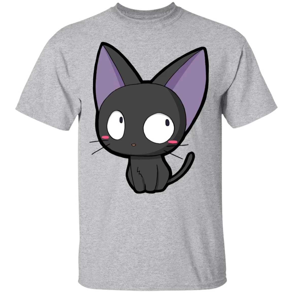 Kiki’s Delivery Service – Jiji Chibi T Shirt 11 Kiki’s Delivery Service – Jiji Chibi T Shirt - Image 9