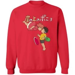 Ponyo On The Cliff By The Sea Sweatshirt Unisex 35 Ponyo On The Cliff By The Sea Sweatshirt Unisex -Ghibli Shop redirect05212021070540 5 1
