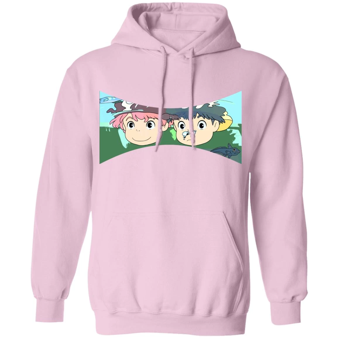 Ponyo And Sosuke Hoodie Unisex 15 Ponyo And Sosuke Hoodie Unisex - Image 13