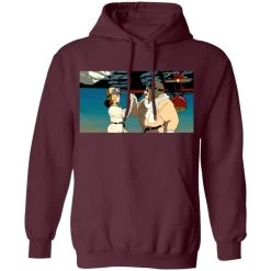 Porco Rosso Vintage Hoodie Unisex -Ghibli Shop redirect05212021070557 16