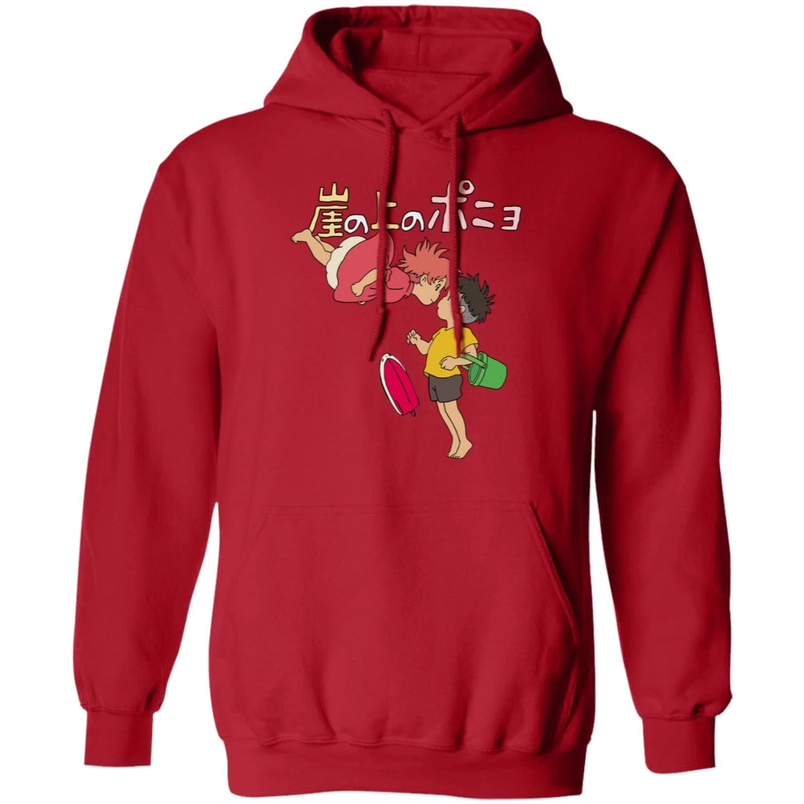 Ponyo On The Cliff By The Sea Hoodie Unisex 18 Ponyo On The Cliff By The Sea Hoodie Unisex - Image 16