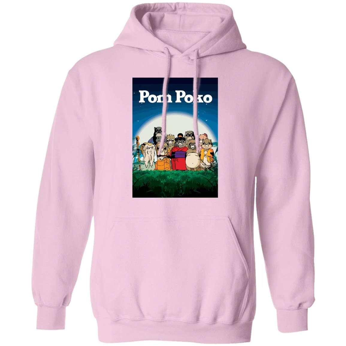 Pom Poko Poster Hoodie Unisex 9 Pom Poko Poster Hoodie Unisex - Image 7