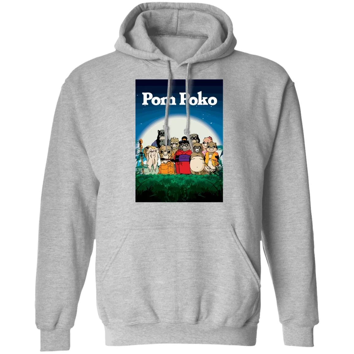 Pom Poko Poster Hoodie Unisex 3 Pom Poko Poster Hoodie Unisex