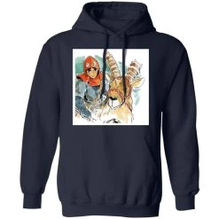 Princess Mononoke – Ashitaka Water Color Hoodie -Ghibli Shop redirect05232021080539 3