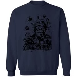 Studio Ghibli Art Collection Black And White Sweatshirt 34 Studio Ghibli Art Collection Black And White Sweatshirt -Ghibli Shop redirect05232021080554 4 1