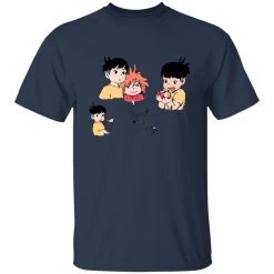 Ponyo And Sosuke Sketch T Shirt -Ghibli Shop redirect05302021150528 6