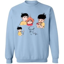 Ponyo And Sosuke Sketch Sweatshirt -Ghibli Shop redirect05302021150540 7