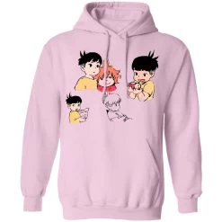 Ponyo And Sosuke Sketch Hoodie -Ghibli Shop redirect05302021150559 6