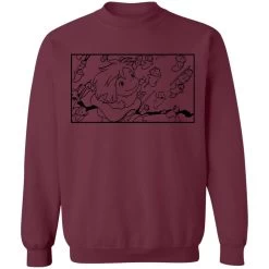 Ponyo – Freedom Sketch Sweatshirt -Ghibli Shop redirect06032021150636 3 1