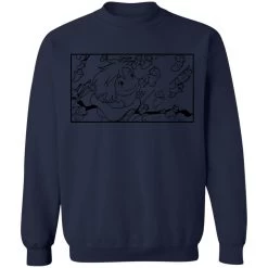 Ponyo – Freedom Sketch Sweatshirt -Ghibli Shop redirect06032021150636 4 1