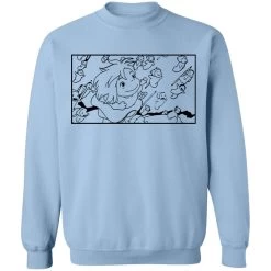 Ponyo – Freedom Sketch Sweatshirt -Ghibli Shop redirect06032021150636 7