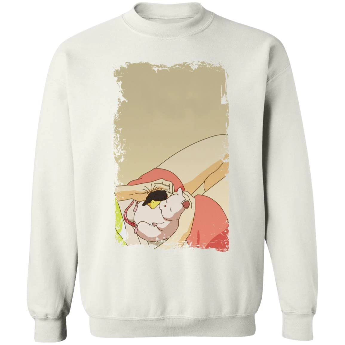 Spirited Away – Sleeping Boh Mouse Sweatshirt 4 Spirited Away – Sleeping Boh Mouse Sweatshirt - Image 2