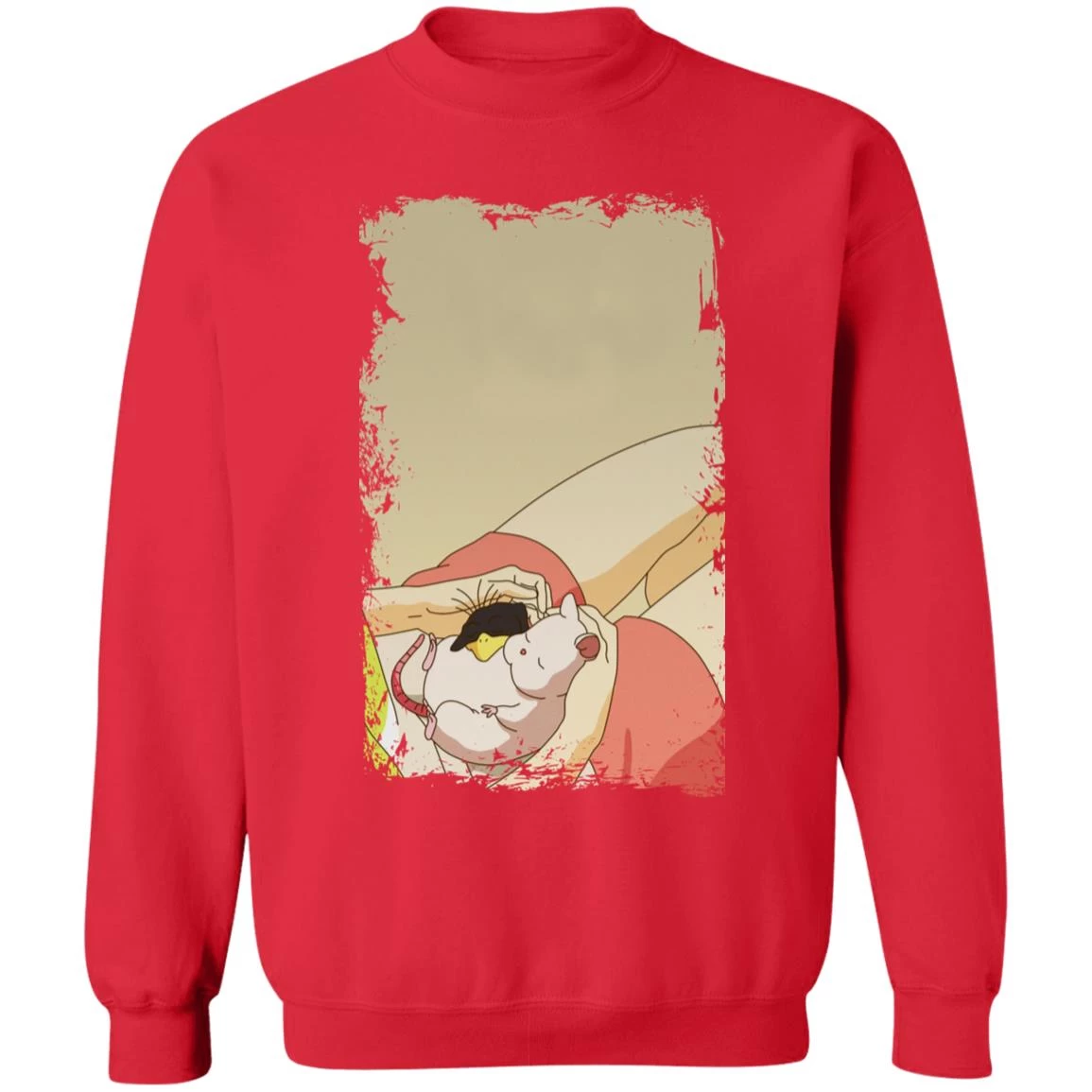 Spirited Away – Sleeping Boh Mouse Sweatshirt 8 Spirited Away – Sleeping Boh Mouse Sweatshirt - Image 6