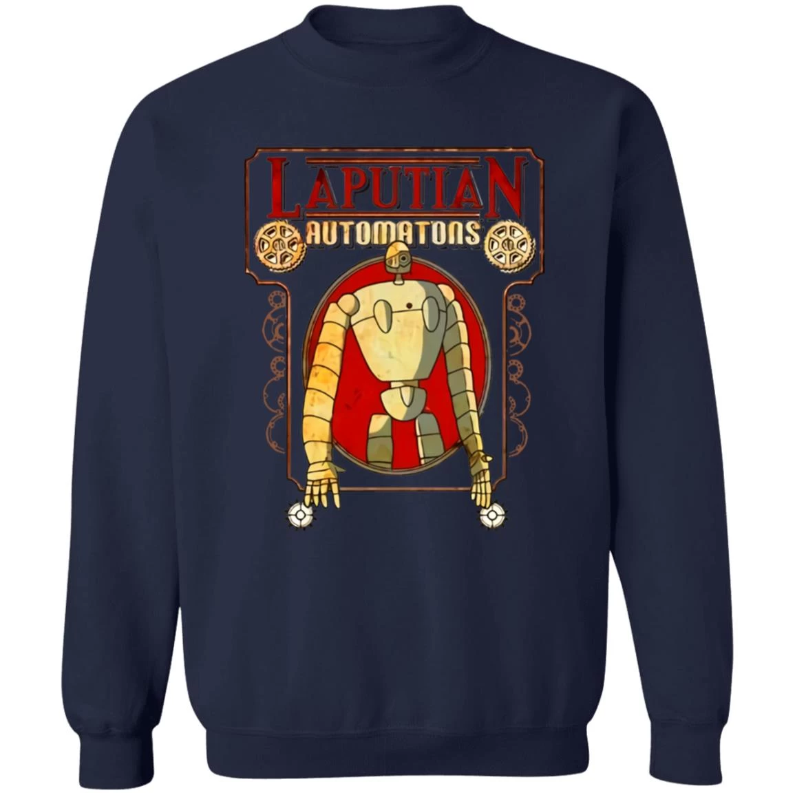 Laputa: Castle In The Sky Robot Sweatshirt 17 Laputa: Castle In The Sky Robot Sweatshirt - Image 15