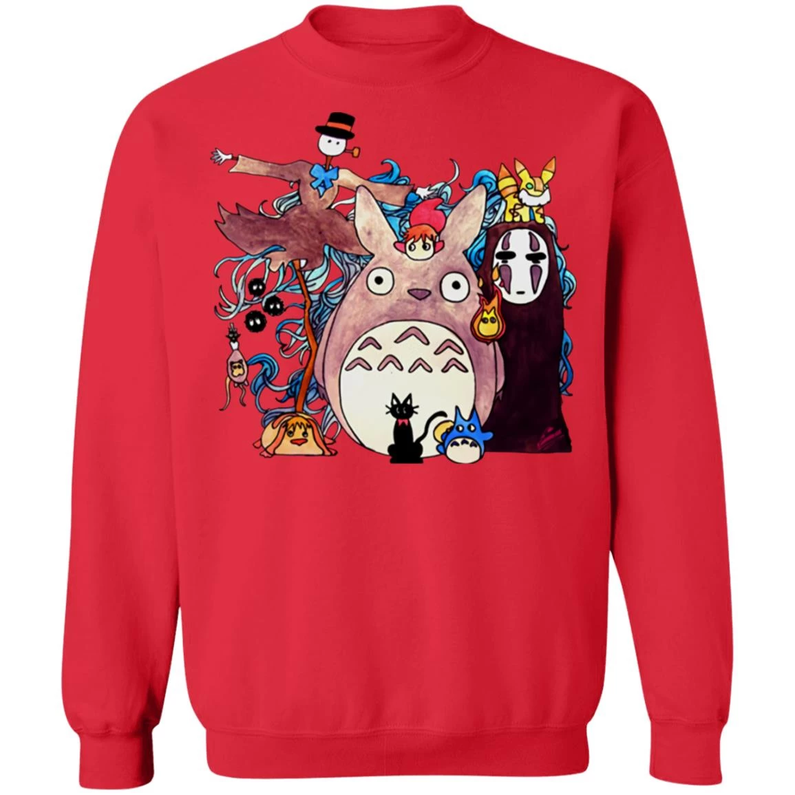 Studio Ghibli Characters Sweatshirt 18 Studio Ghibli Characters Sweatshirt - Image 16