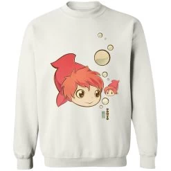 Ponyo Chibi Sweatshirt 21 Ponyo Chibi Sweatshirt -Ghibli Shop redirect06302021150604 1