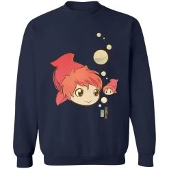 Ponyo Chibi Sweatshirt 24 Ponyo Chibi Sweatshirt -Ghibli Shop redirect06302021150604 4