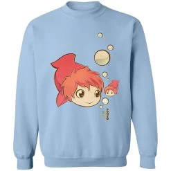 Ponyo Chibi Sweatshirt 27 Ponyo Chibi Sweatshirt -Ghibli Shop redirect06302021150604 7