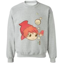 Ponyo Chibi Sweatshirt 36 Ponyo Chibi Sweatshirt -Ghibli Shop redirect06302021150604 9