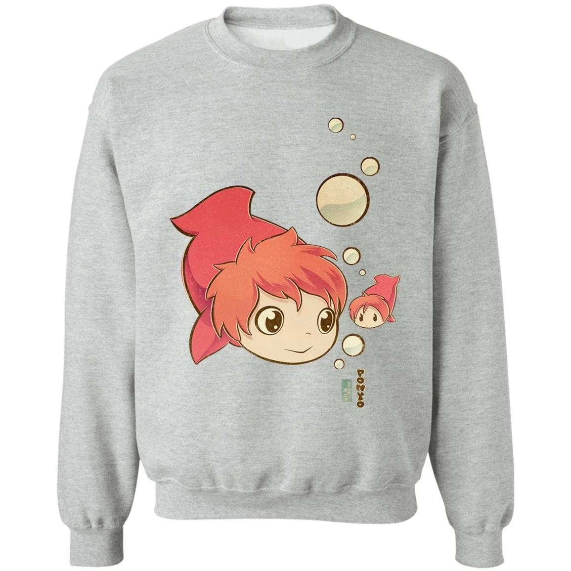 Ponyo Chibi Sweatshirt 3 Ponyo Chibi Sweatshirt