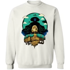 Laputa: Castle In The Sky And Warrior Robot Sweatshirt 37 Laputa: Castle In The Sky And Warrior Robot Sweatshirt -Ghibli Shop redirect06302021150607 1 1