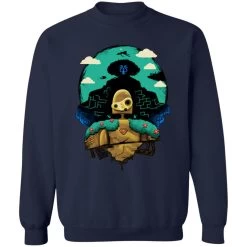 Laputa: Castle In The Sky And Warrior Robot Sweatshirt 24 Laputa: Castle In The Sky And Warrior Robot Sweatshirt -Ghibli Shop redirect06302021150607 4
