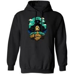 Laputa: Castle In The Sky And Warrior Robot Hoodie -Ghibli Shop redirect06302021150623 2