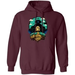 Laputa: Castle In The Sky And Warrior Robot Hoodie -Ghibli Shop redirect06302021150623 7 1