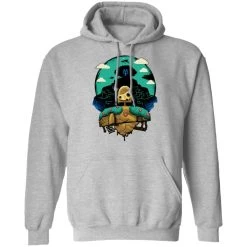 Laputa: Castle In The Sky And Warrior Robot Hoodie -Ghibli Shop redirect06302021150623 9