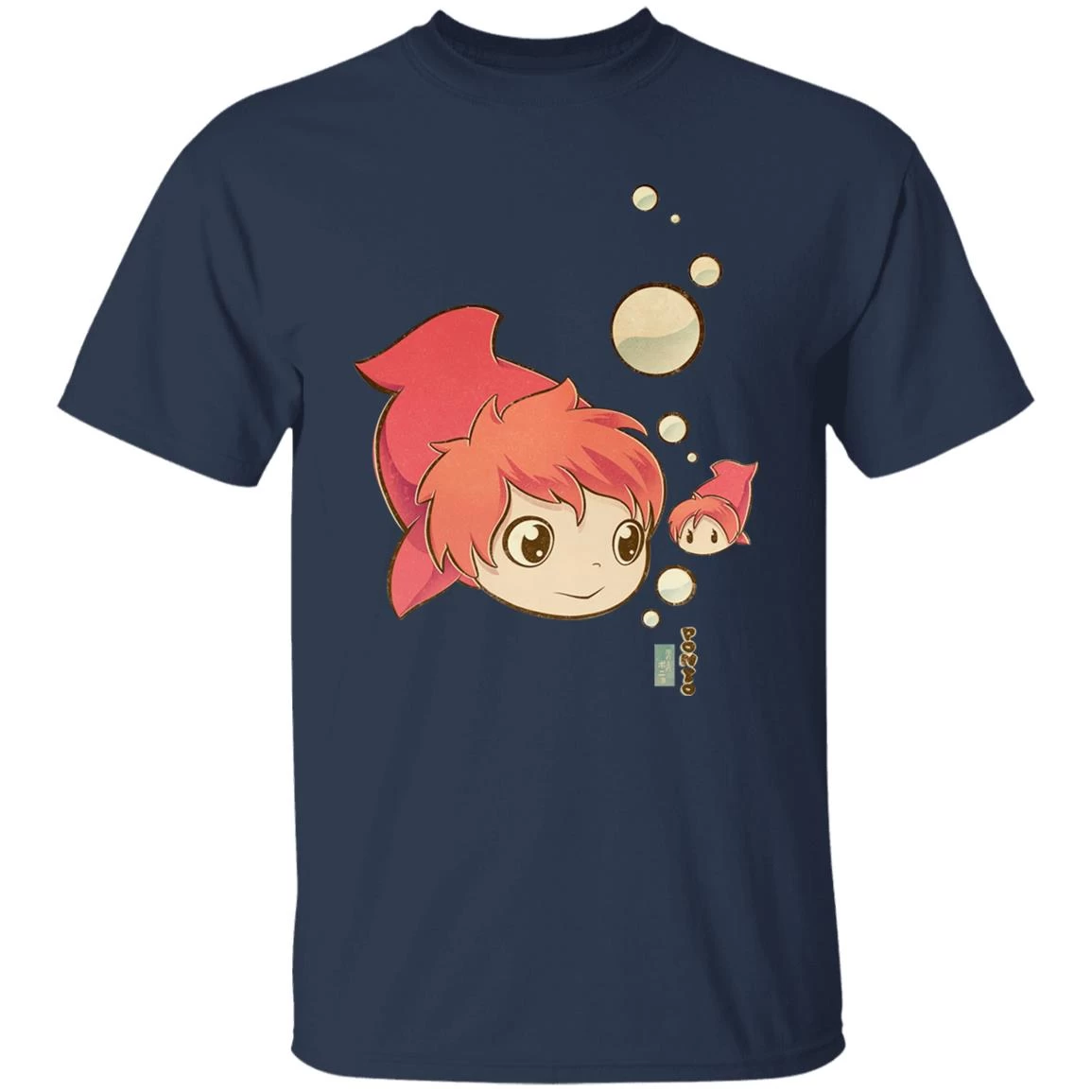 Ponyo Chibi T Shirt 9 Ponyo Chibi T Shirt - Image 7